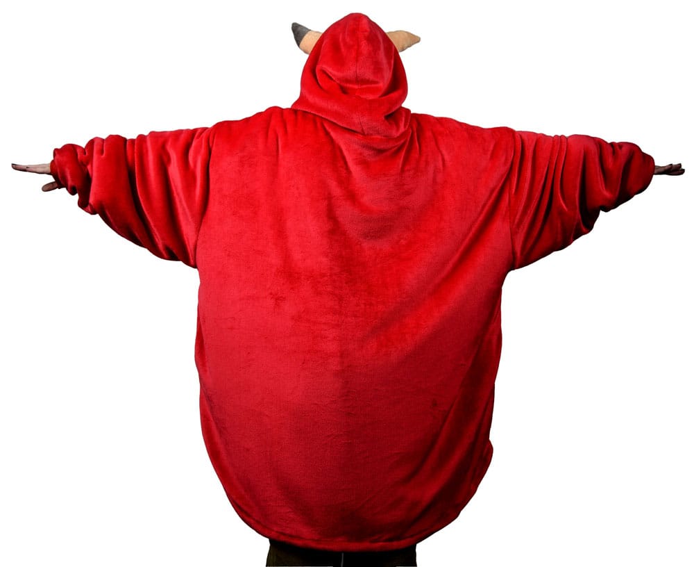 Warhammer 40K – Coperta oversize con cappuccio Squig Rosso