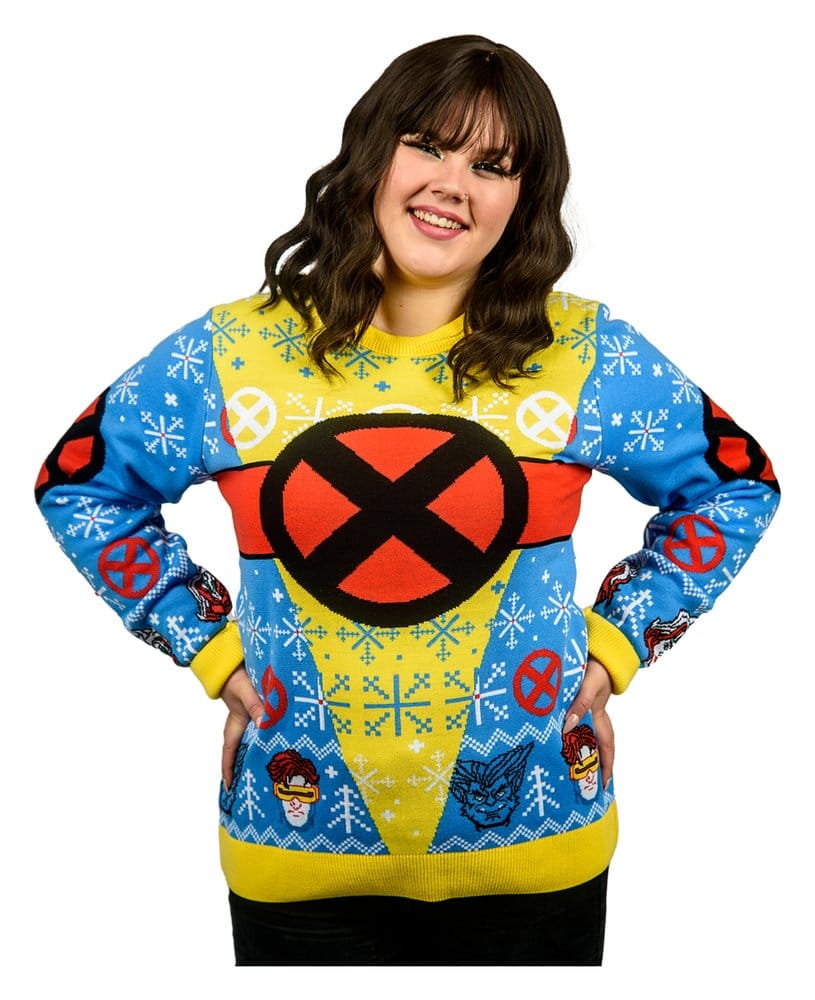 Maglione di Natale X-Men Taglia XXL