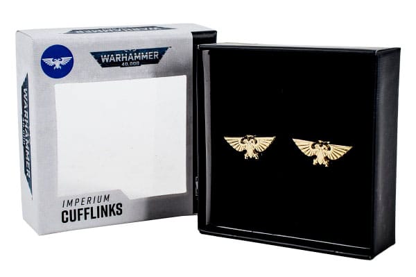 Warhammer 40,000 Gemelli da Polso Imperium - Accessorio Ufficiale AAA Merchandise