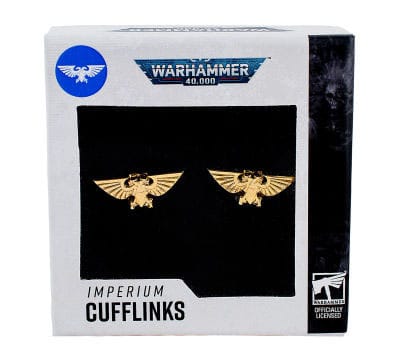 Warhammer 40,000 Gemelli da Polso Imperium - Accessorio Ufficiale AAA Merchandise