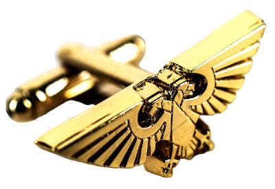 Warhammer 40,000 Gemelli da Polso Imperium - Accessorio Ufficiale AAA Merchandise