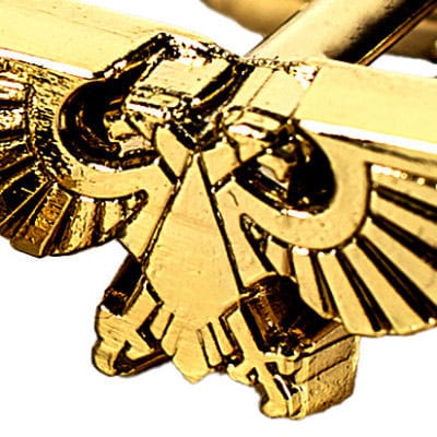 Warhammer 40,000 Gemelli da Polso Imperium - Accessorio Ufficiale AAA Merchandise