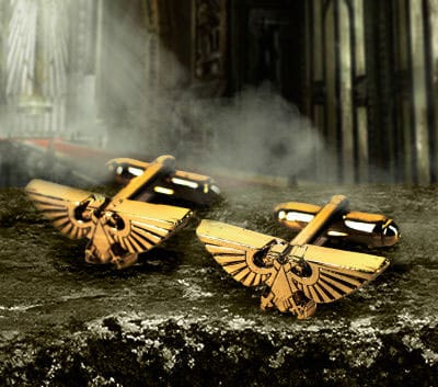 Warhammer 40,000 Gemelli da Polso Imperium - Accessorio Ufficiale AAA Merchandise