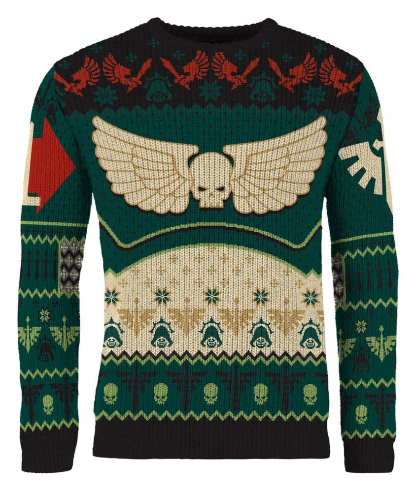 Maglione di Natale Warhammer 40,000 Dark Angels Taglia XXXL