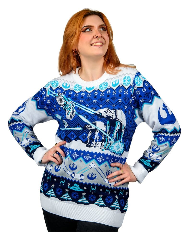Maglione di Natale Star Wars AT-AT Assault Taglia L