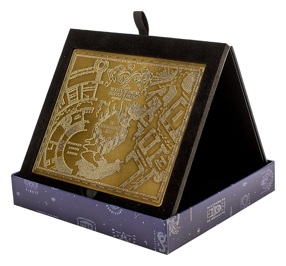 Harry Potter Mappa dei Malandrini in Metallo – Placca da Parete 15 cm, AAA Merchandise