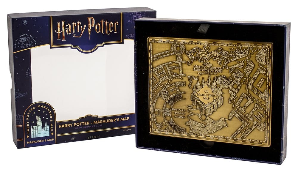 Harry Potter Mappa dei Malandrini in Metallo – Placca da Parete 15 cm, AAA Merchandise