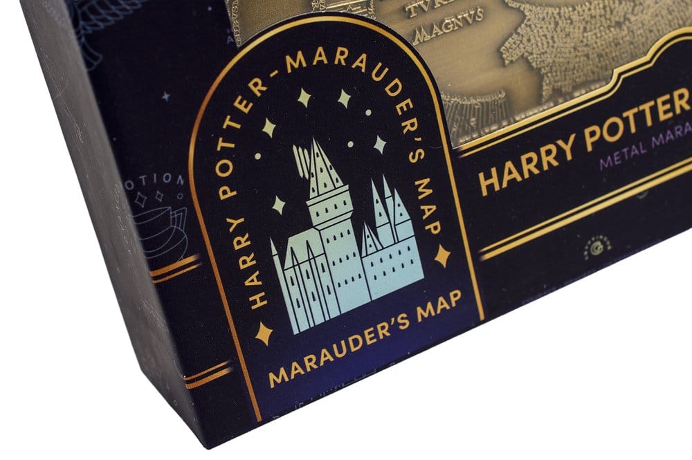 Harry Potter Mappa dei Malandrini in Metallo – Placca da Parete 15 cm, AAA Merchandise