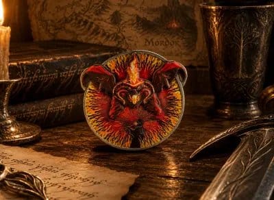 Moneta da Collezione Il Signore degli Anelli "You Shall Not Pass" Balrog Deluxe AAA Merchandise