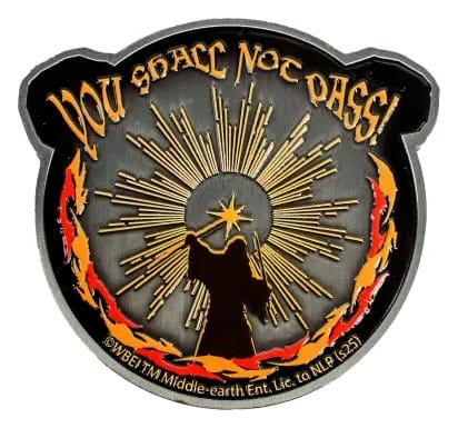 Moneta da Collezione Il Signore degli Anelli "You Shall Not Pass" Balrog Deluxe AAA Merchandise