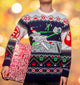 Maglione di Natale Star Wars X-Wing contro TIE Fighter, Taglia XL