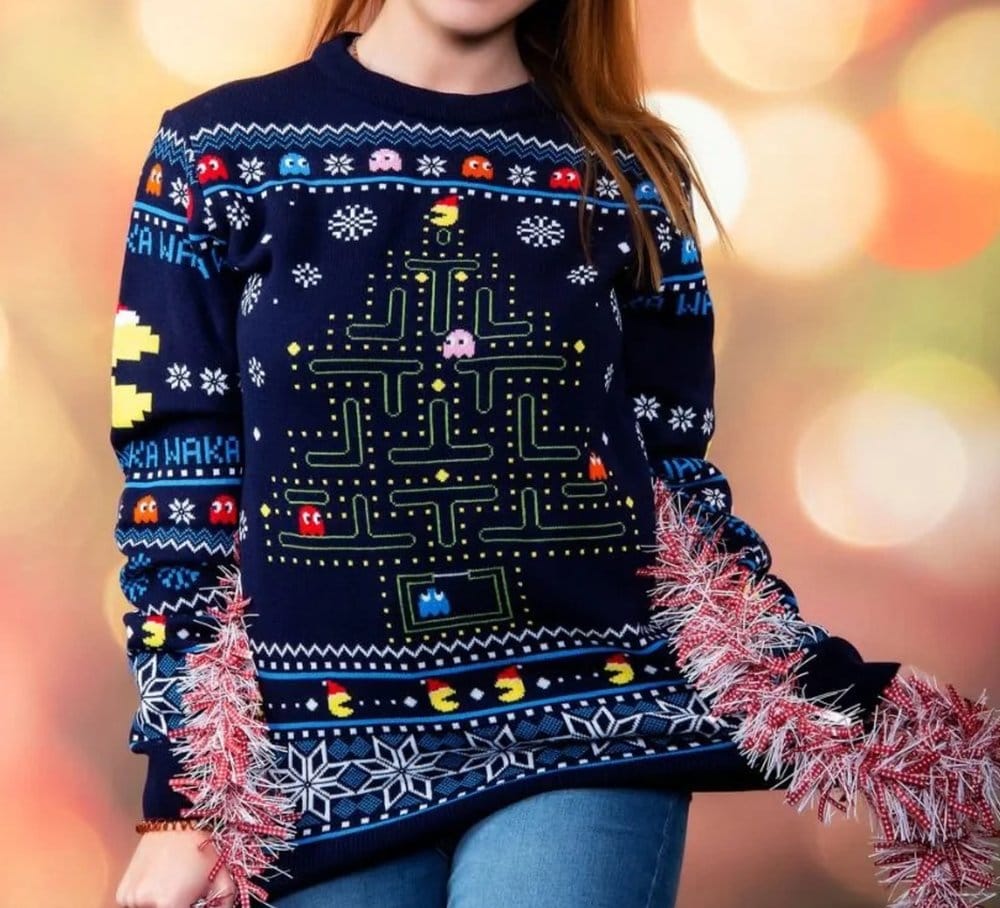 Maglione di Natale Pac-Man Taglia M