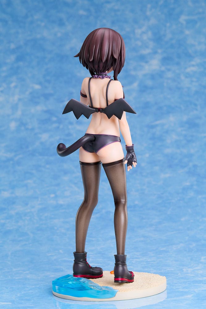 KonoSuba: An Explosion on This Wonderful World! Statua 1/7 Megumin Chomusuke Swimsuit Ver. 22 cm