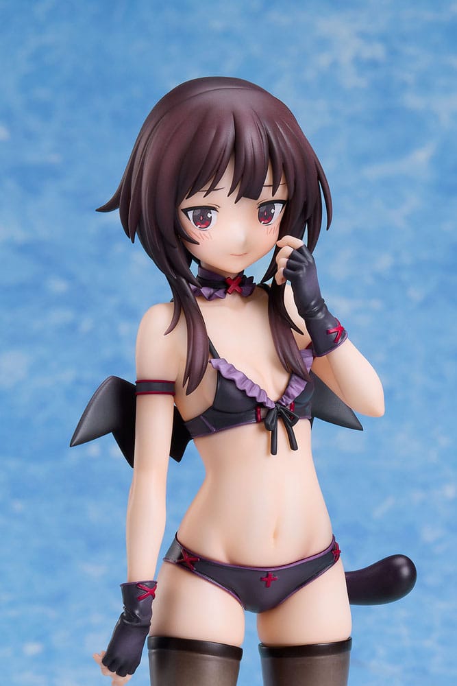 KonoSuba: An Explosion on This Wonderful World! Statua 1/7 Megumin Chomusuke Swimsuit Ver. 22 cm