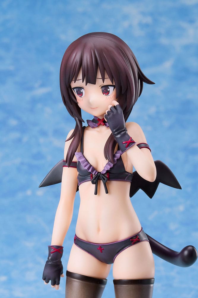 KonoSuba: An Explosion on This Wonderful World! Statua 1/7 Megumin Chomusuke Swimsuit Ver. 22 cm