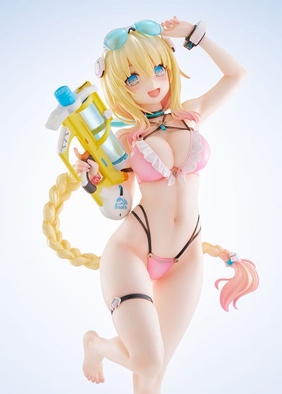 Phantasy Star Online Statua PVC 1/7 Akhtal Summer Vacation 24 cm Amakuni