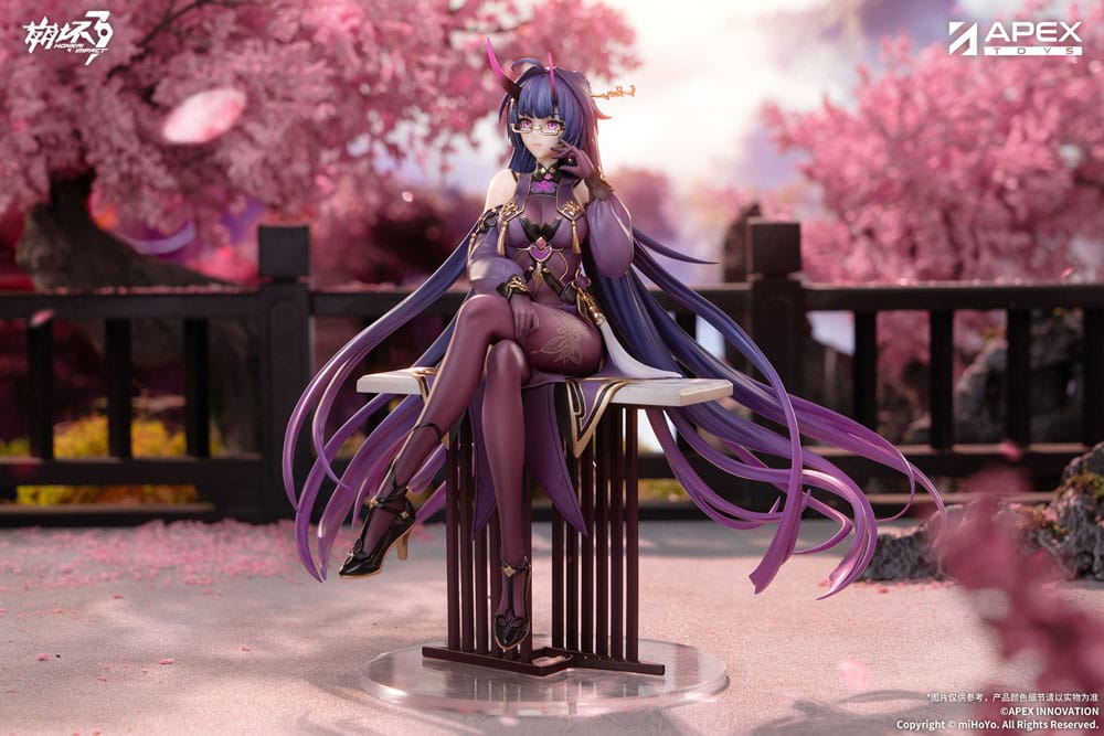 Honkai Impact 3rd Statua in PVC 1/7 Mei Raiden Herrscher of Thunder Aqueous Springtide Ver. 22 cm APEX