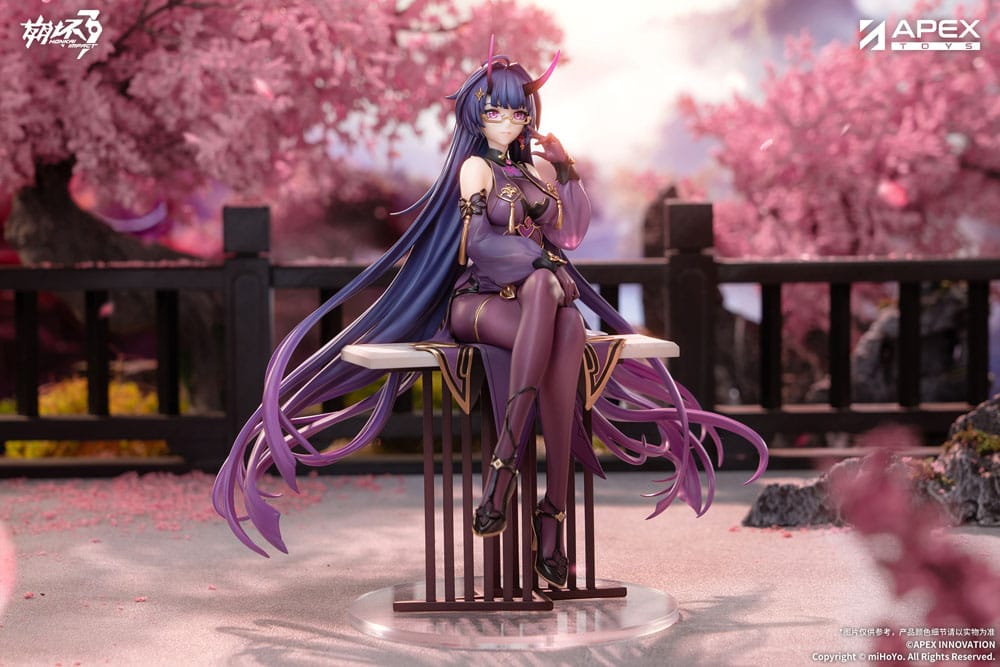 Honkai Impact 3rd Statua in PVC 1/7 Mei Raiden Herrscher of Thunder Aqueous Springtide Ver. 22 cm APEX