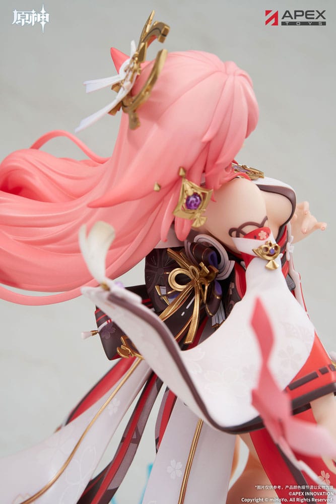 Statuetta in PVC Genshin Impact Yae Miko Astute Amusement Ver. 1/7, 28 cm, APEX