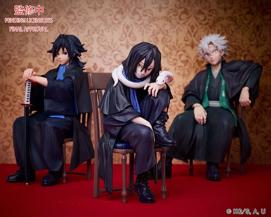 Demon Slayer: Kimetsu no Yaiba Statua Obanai Iguro 15 cm Aniplex