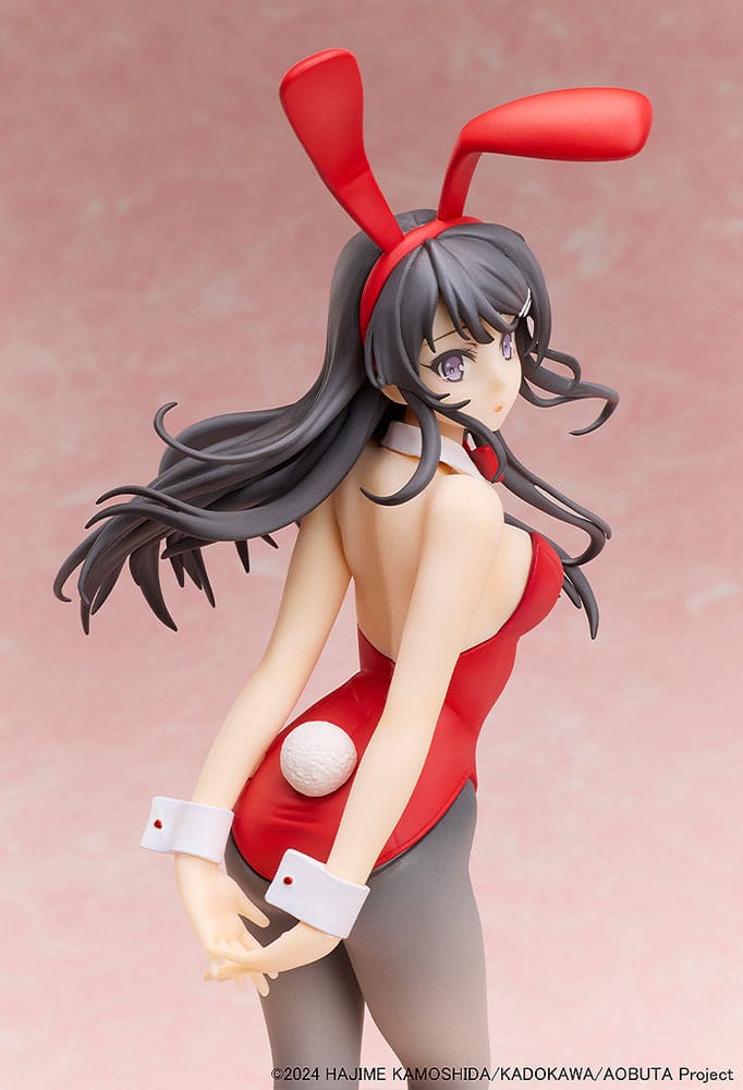 Rascal Does Not Dream of Bunny Girl Senpai Statua 1/7 Mai Sakurajima Red Bunny Girl Ver. 27 cm Aniplex