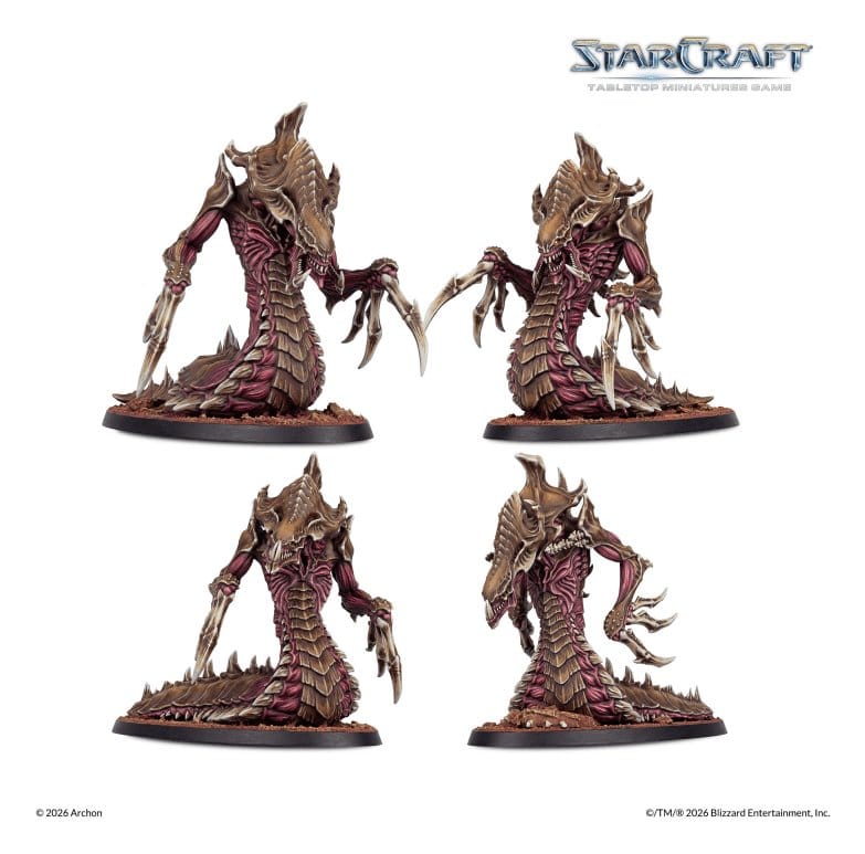 StarCraft TMG Starter Set Zerg - Gioco da tavolo di miniature Archon Studio
