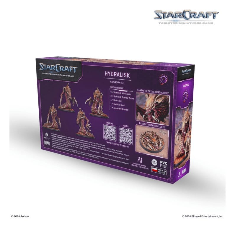 StarCraft TMG Set di Espansione Zerg: Hydralisk - Archon Studio
