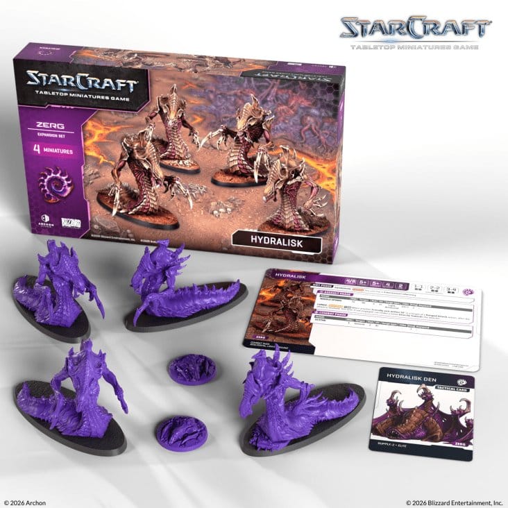 StarCraft TMG Set di Espansione Zerg: Hydralisk - Archon Studio