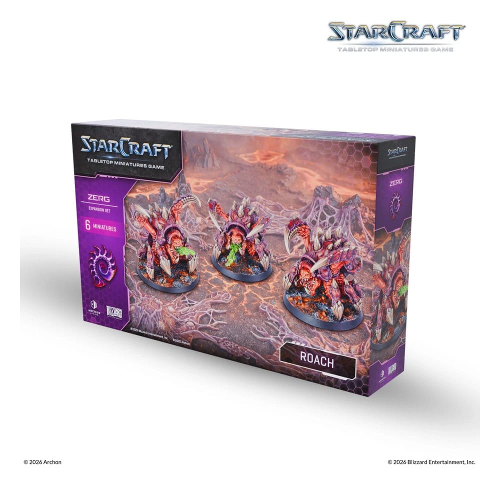 StarCraft TMG Set di Espansione Zerg: Roach - Archon Studio