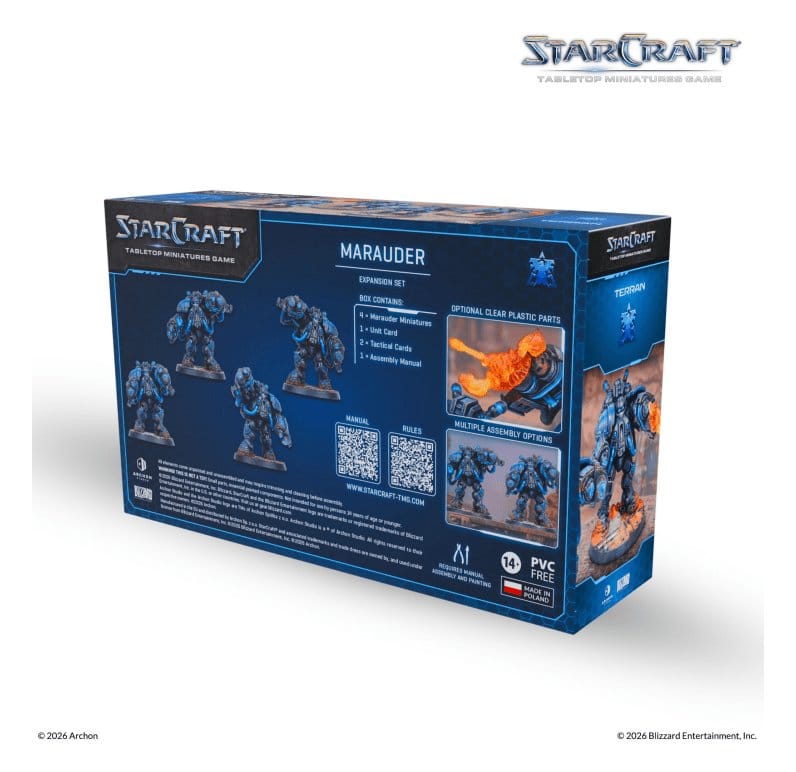 StarCraft TMG Set di Espansione Terran: Marauder - Archon Studio