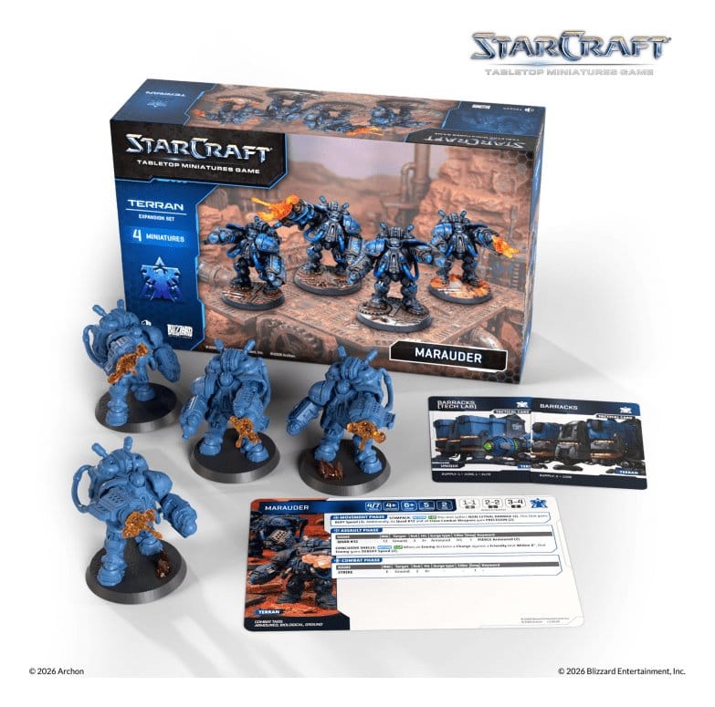 StarCraft TMG Set di Espansione Terran: Marauder - Archon Studio