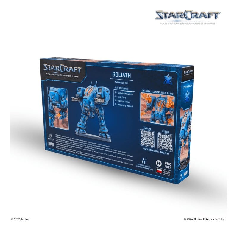 StarCraft TMG Set di Espansione Terran: Goliath - Archon Studio