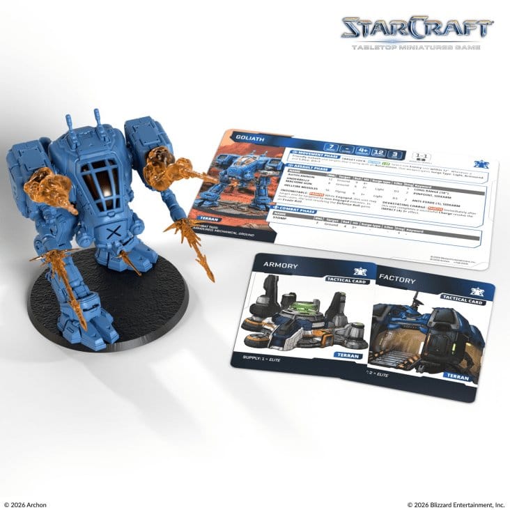 StarCraft TMG Set di Espansione Terran: Goliath - Archon Studio
