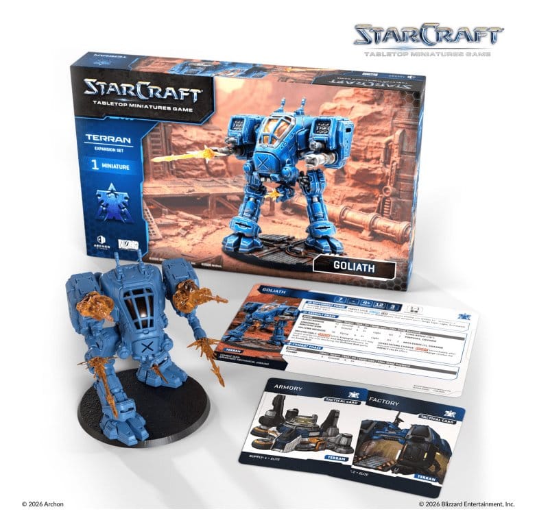 StarCraft TMG Set di Espansione Terran: Goliath - Archon Studio