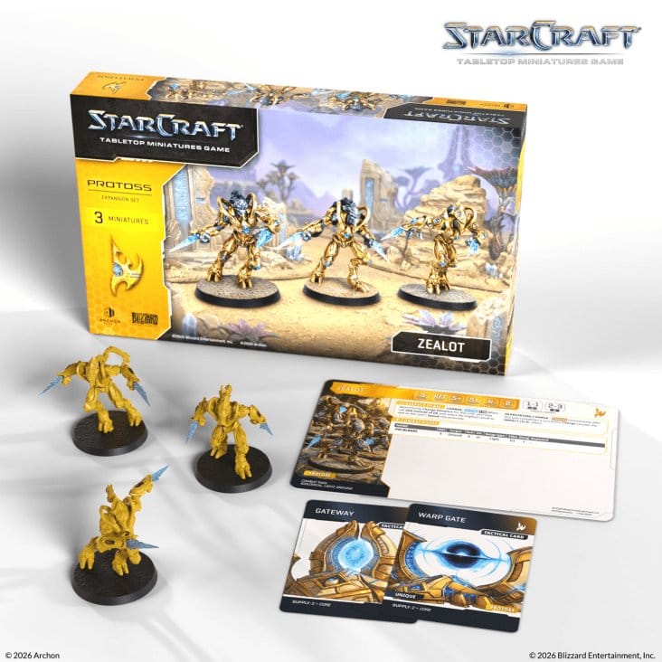 StarCraft TMG Set di Espansione Protoss: Zelota - Archon Studio