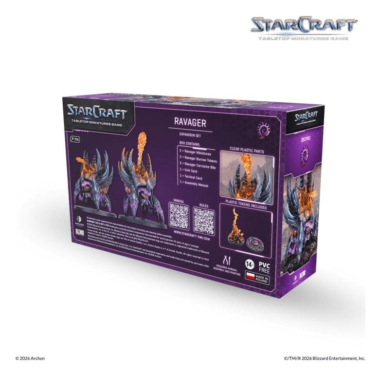 StarCraft TMG Set di Espansione Zerg: Ravager - Archon Studio