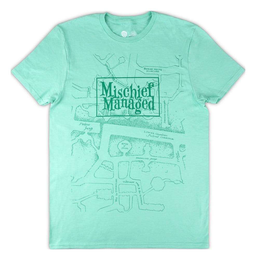 Maglietta Harry Potter Mischief Managed Taglia L