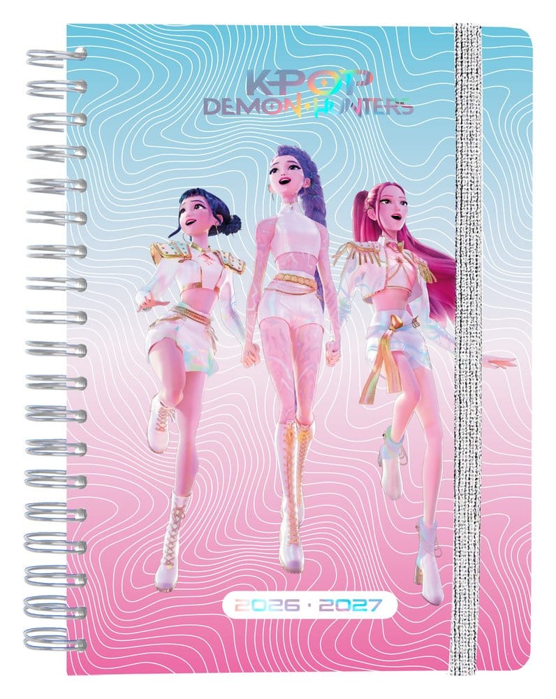 KPop Demon Hunters Agenda settimanale 2026/2027 A5 - Grupo Erik