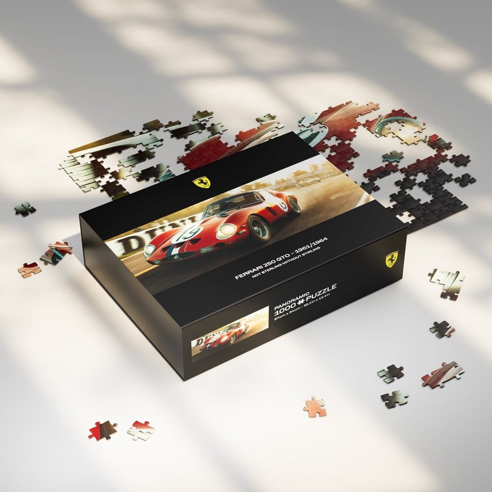 Puzzle Ferrari 250GTO 1000 pezzi 97 x 34 cm Automobilist