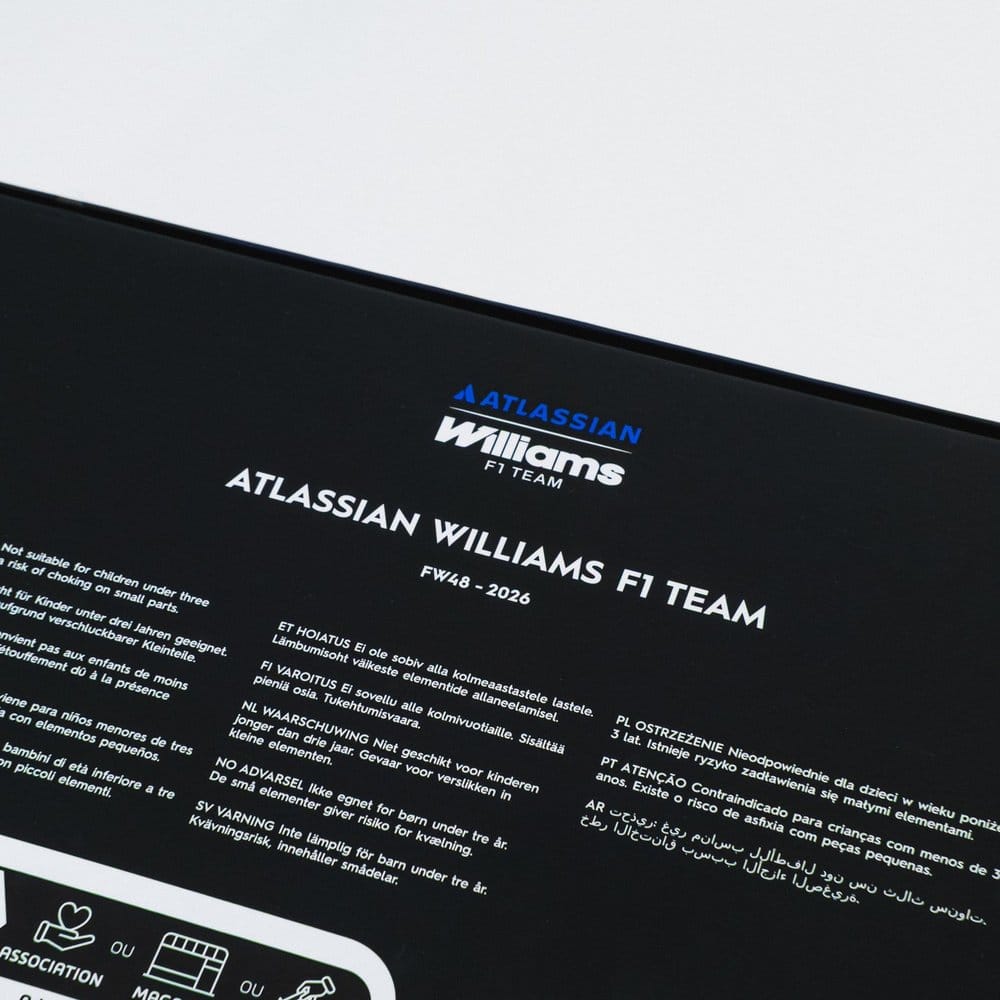 Puzzle Atlassian Williams F1 Team FW48 2026, 1000 pezzi, 48 x 68 cm, Automobilist