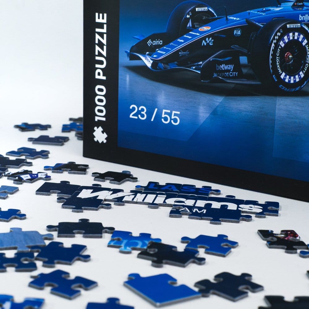 Puzzle Atlassian Williams F1 Team FW48 2026, 1000 pezzi, 48 x 68 cm, Automobilist
