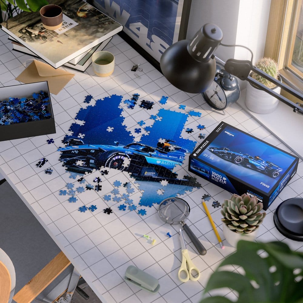 Puzzle Atlassian Williams F1 Team FW48 2026, 1000 pezzi, 48 x 68 cm, Automobilist