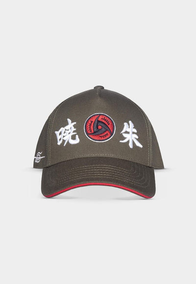 Naruto Shippuden Berretto da Baseball con Visiera Curva Akatsuki Clan - Difuzed