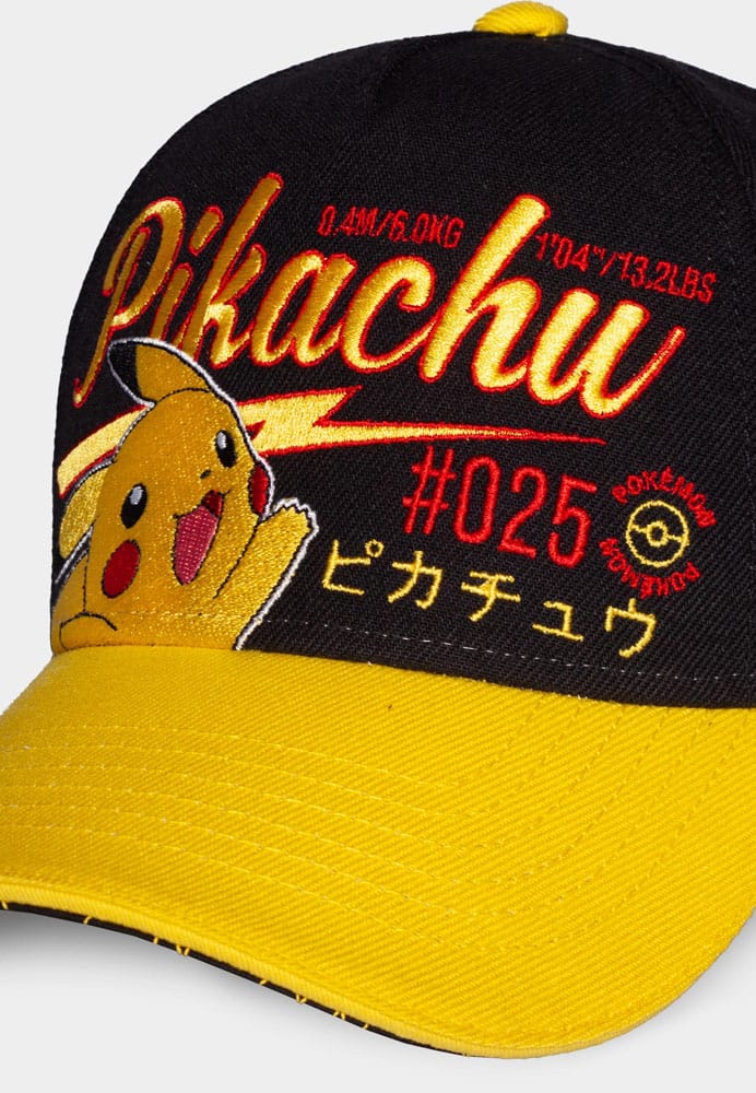 Pokémon Berretto Curvo Pikachu Hello Difuzed