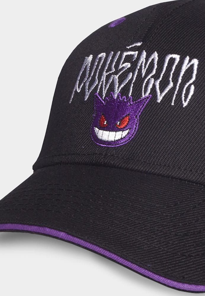 Cappellino con visiera curva Pokémon Gengar - Difuzed