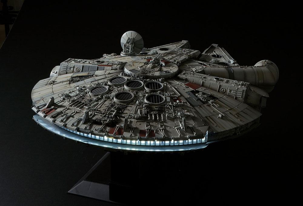 Star Wars Episodio IV Perfect Grade Modellino in Plastica 1/72 Millennium Falcon 48 cm Bandai