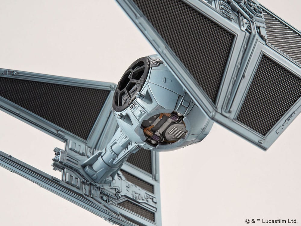 Star Wars Model Kit 1/72 TIE Interceptor 10 cm – Bandai