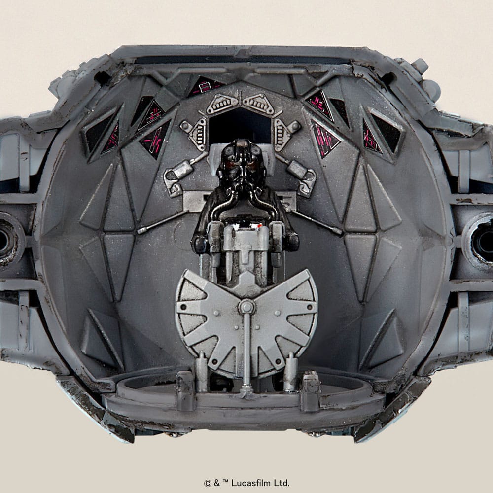 Star Wars Model Kit 1/72 TIE Interceptor 10 cm – Bandai