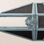 Star Wars Model Kit 1/72 TIE Interceptor 10 cm – Bandai