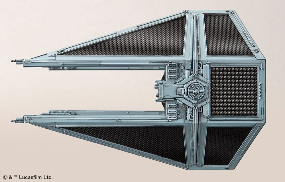 Star Wars Model Kit 1/72 TIE Interceptor 10 cm – Bandai